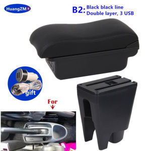 Hộp Để Tay Xe Hơi Peugeot 107 Citroen C1 Toyota Aygo BJ Chất Liệu da/ABS Phụ Kiện Nội Thất Lắp Đặt Thêm