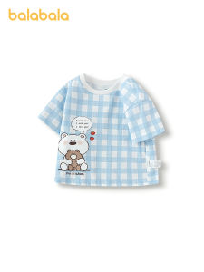 Balabala ngắn tay cho bé gái T-Shirt cotton nhanh khô mùa hè 2025 trẻ mới biết đi