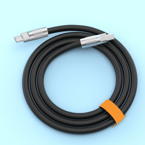120w 6A Super Fast Charge PD Type C Liquid Silicone Cable Quick Charge 1M 2M Usb Cable Usb C to C Charger Cable