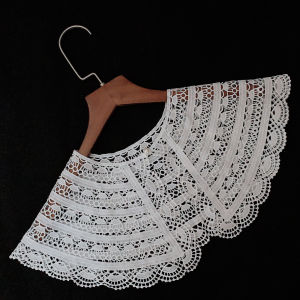 Lace Shawl Fake Collar Womens Skirt Versatile Decoration Collar Hollow out Small Shoulder Pad Neck Protection Spring Autumn Summer Winter