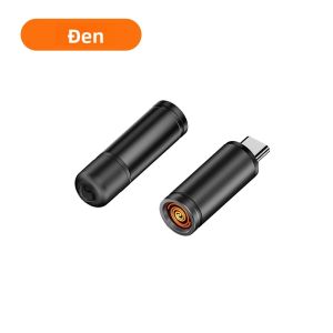 Bật Lửa Điện Tử Mini Type-C Chống Gió An Toàn Sạc USB C Dùng Ngoài Trời Thổi Gió Dành Cho Điện Thoại Di Động