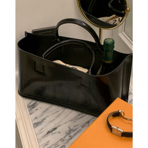 New 2025 Womens Tote Bag Handbag Casual Soft PU Leather Korean Style Large Size Handheld Bag Fashionable Trendy Design