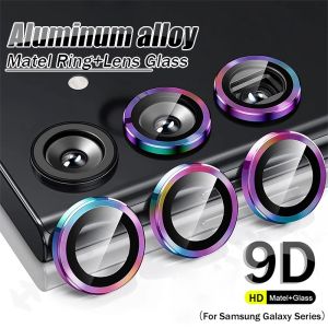 [ 1 Set ] For Samsung Galaxy S25 S24 Ultra S24Ultra S24Plus + S24 Plus Camera Lens Protectors Aluminum Alloy Metal Camera Ring Case