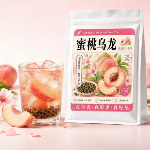 Trà Trái Cây Đào và Oolong 100 Gói
