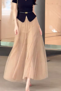 MANMI | Elegant Slimming Cover Hips Mesh Skirt