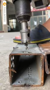 [25mm] Hole Saw TCT Besi 25 mm BLACKFOOT Mata Bor Lubang Holesaw ORI PT.3.8.25TCT