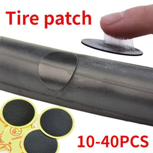10-40Pcs Bicycle Wheel Inner Tire Repair Patch Glue-free Tire Hole Quick Repair Patch Bicycle Motorcycle Tire Repair Tool