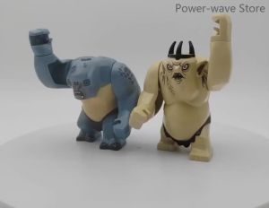 Beast Kingdom | Lord of the Rings Ogre Building Blocks Figures Bricks Educational Toys Cartoon Figures Action Toys Brick Kids Gifts