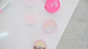 Simulated Makeup Toys Pretend Play Beauty Cosmetics Girl Fake Makeup Set Toy Lipstick Powder Blusher Not Real Makeup for Kids