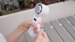 Quạt Cầm Tay Sò Lạnh JF-137 Quạt Mini Đa Năng 3 Trong 1 Cầm Tay Treo Cổ Để Bàn 199 Tốc Độ Gió Làm Lạnh Nhanh