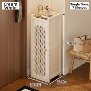 ZHUSHANXIA | Compact Entryway Shoe Rack Narrow Easy Install
