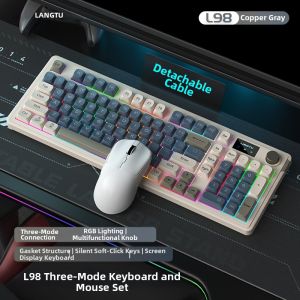 Microstep | Triple Mode RGB Silent Keyboard and Mouse Set