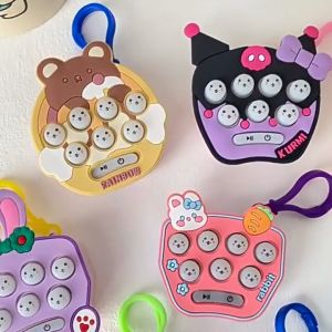 Payoe Mainan Elektronik Pop It Mini Game Otomatis Fidget Toys Mini Elektrik Push