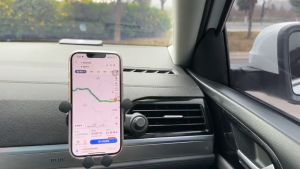 มือถือที่ยึด รถยนต์ 360 องศา หมุนได้ ติดช่องแอร์ แข็งแรงทนทาน