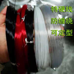 Super Hard Line Flip Board Yangtze River Shaped Anti-Tangle Fishing Line 0.5mm 0.6mm 0.7mm Durable Monofilament Line