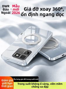 DAOWAIREN | Ultra-thin Transparent Phone Case With Stand Shockproof