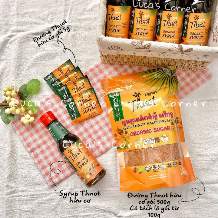 Đường thốt nốt/syrup thốt nốt hữu cơ Confirel