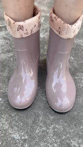 Ủng lao động có lớp lót nỉ size 36-42 ủng đi mưa ủng lội nước cho nữ nhiều màu