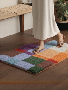 SAIBOSI | Vintage Washable Non-slip Water Absorbing Floor Mat