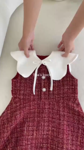 Dres Anak Cewek Terbaru 2025 Dres Natal Anak Perempuan Usia 1-9 Tahun