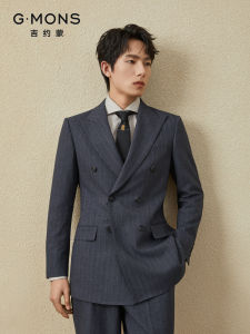 Double Breasted Stripe Business Suit