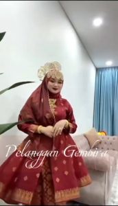 Selendang Tabur(Plain) | Songket |100% Cotton