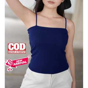 TankTop Polos / TankTop Wanita Tali Kecil / Tank Top Crop / Croptop Korea