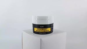 GZE Rosemary Wave Pomade Curl 360 Style Hair Cream Waves Grease for Men Strong Hold 360 Wave Training Wave Butter for Layered Waves Moisture Control and Silky Shine