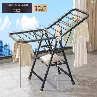 JIAJIESHI | Multifunctional Foldable Clothes Drying Rack