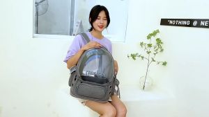 กระเป๋าใส่สัตว์เลี้ยง เป้ใส่สัตว์เลี้ยง เป้แคปซูลอวกาศ กระเป๋าใส่สัตว์เลี้ยง กระเป๋าใส่แมว CW42