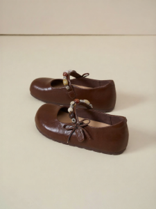Josiny | Spring French Mary Jane Thick Soft Sole Flats