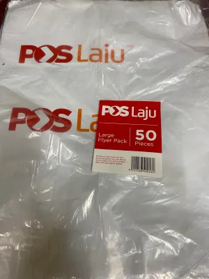Flyer pack saiz pos laju 50 pack
