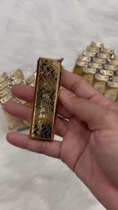 [ Bộ 10 Cái ] Hộp Quẹt Khò Tia T18 Vàng - Có Đậy Nắp - Có Bơm Ga