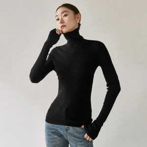 New Winter Fashion Elegance Versatile Rejuvenating Turtleneck Knit Top