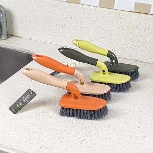 Long Handle Hard Bristle Cleaning Brush for Floor And Bathroom Tile Gap Dusting Kitchen Home Household Tools Window Cleaning