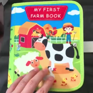 Baby busy book for toddlers enlightenment quiet book kids montessori toy early learning activity book for toddler