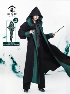 Original Design round Neck Tang Dynasty Robe Snake Year Magic Male Fashionable Traditional Hanfu Martial Arts Style Clothing