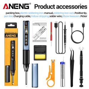 ANENG | Smart Electric Soldering Irons 75W Adjustable Temperature Welding Solder Rework Station Heat Pencil Tip Repair Tools ANENG SL109