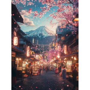 500 1000 1200 2000pcs Jigsaw Puzzle Scenery Landscape Painting For Adults Home Decor Family Game Gift