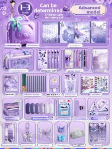 Feiyu | Girls Practical Study Supplies Gift Set for School Entry