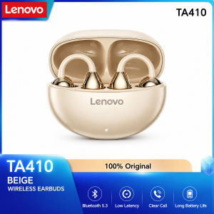 Lenovo | Lenovo TA410 Bluetooth 5.4 Wireless Earphones Open-Ear Bone Conduction Ear Clip Design Ultra-Light Comfortable Wearing Earphone