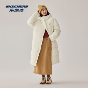 Skechers | Áo Khoác Dài Chống Thấm Nước Bền Chống Gió Ấm Áp