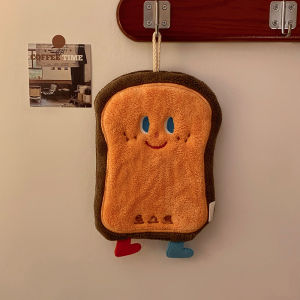 Khăn Lau Tay Dày Thấm Hút Hình Hoạt Hình Dễ Thương Treo Trong Nhà Bếp Phòng Tắm Khăn Lau Tay Nhỏ Dùng Sau Khi Rửa Tay