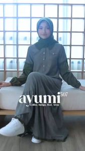 GAMIS ETHICA AYUMI 507 TERBARU 2025 DRESS KEKINIAN CASUAL KONDANGAN KULIAH PREMIUM TERMURAHHH