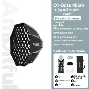 AMBITFUL | Hộp Đèn Lắp Đặt Nhanh Tương Thích với Nhiều Loại Giá Mini