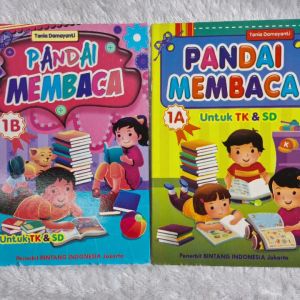 Pandai Membaca 1a & 1b Untuk Paud tk SD kelas 1