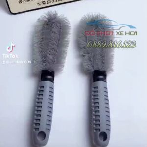 Chổi Cọ Lazăng Xe Ô Tô – Xe Hơi cán cao su chắc chắn lông sợi cước bền
