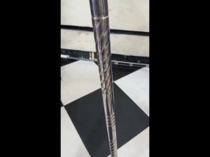 Pipa Motif Ulir 3 Ulir 3/4" x 85cm ornamen hiasan tangga pagar