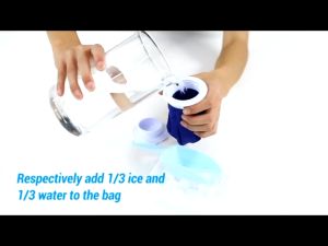 9 Inches Reusable Ice Bag Hot Cold Therapy Sports Pack Injury First Aid Pain Relief Cold Compress Cool Fever