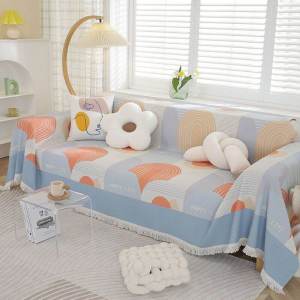 Modern Simple Style Sofa Cover Cloth Full Cover All Seasons Universal Sofa Blanket Warm Anti-pilling Dustproof Machine Washable